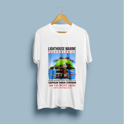 Light House Marine T-Shirt design in T-Shirt Design by Dsnhaus 