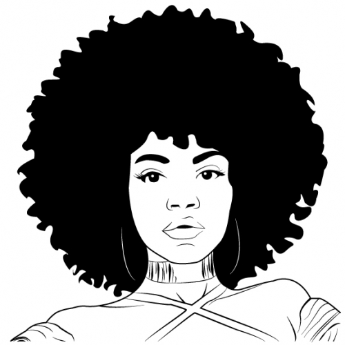 Afro Lady