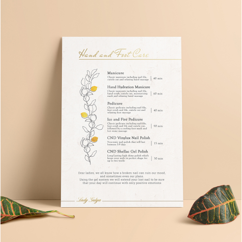 Price list for SPA Close the dialog thumb