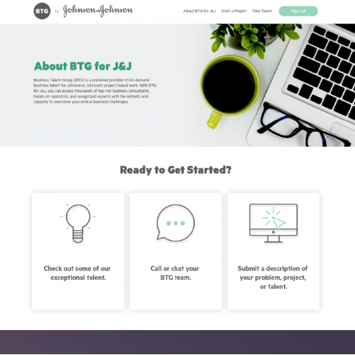 - BTG for Johnson thumb