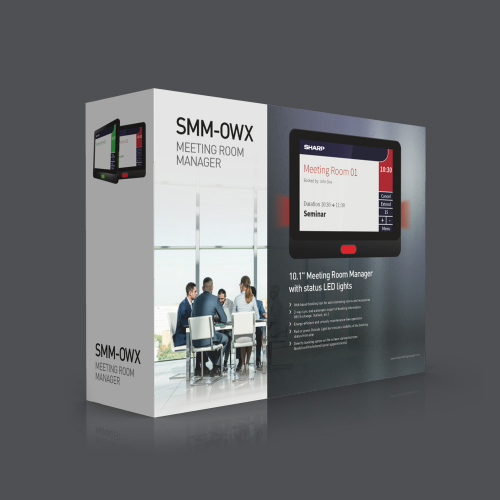 SHARP Meeting Room Manager - Packaging