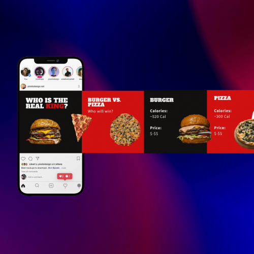 Social media carousel
