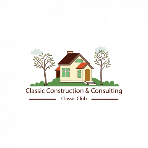 Construction and consulting company logo