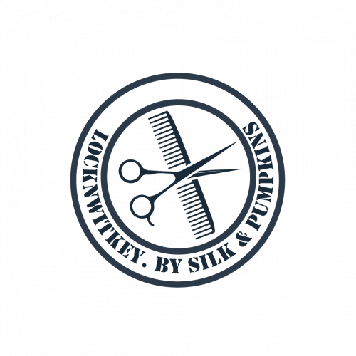 mans hair salon logo