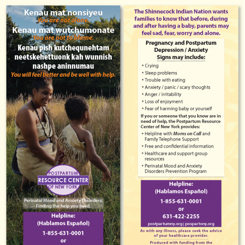 Shinnecock Indian Nation Palm Cards