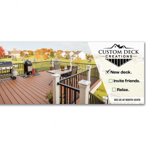 Trade Show Hanging Banner