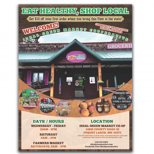 Green Market Flyer