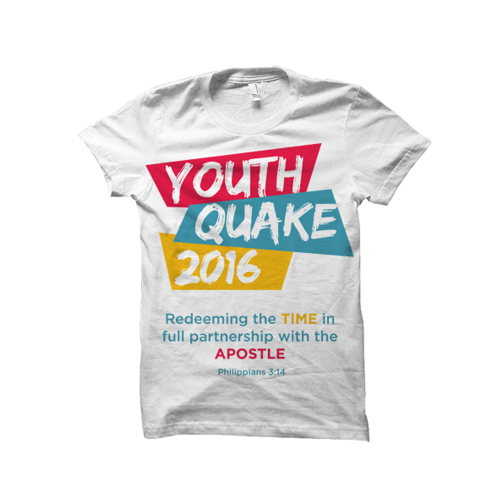 YOUTH QUAKE SHIRT DESIGN