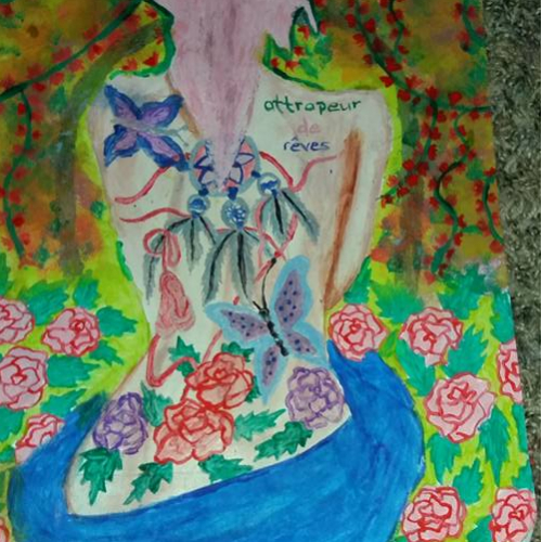 Flower catcher