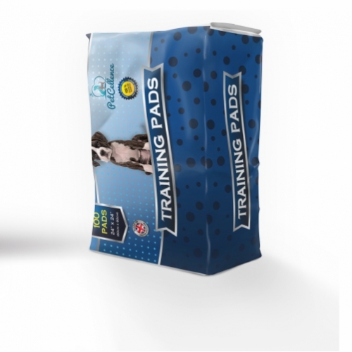 Training pad dog pack thumb