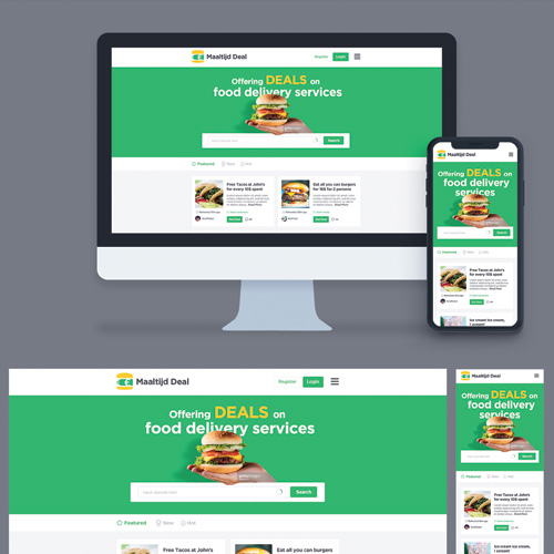 Restaurant web page design