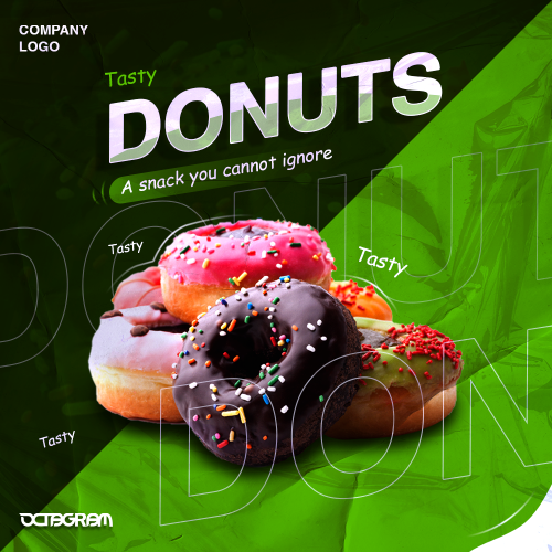 DONUT FLYER DESIGN