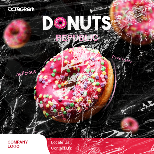 DONUT FLYER DESIGN