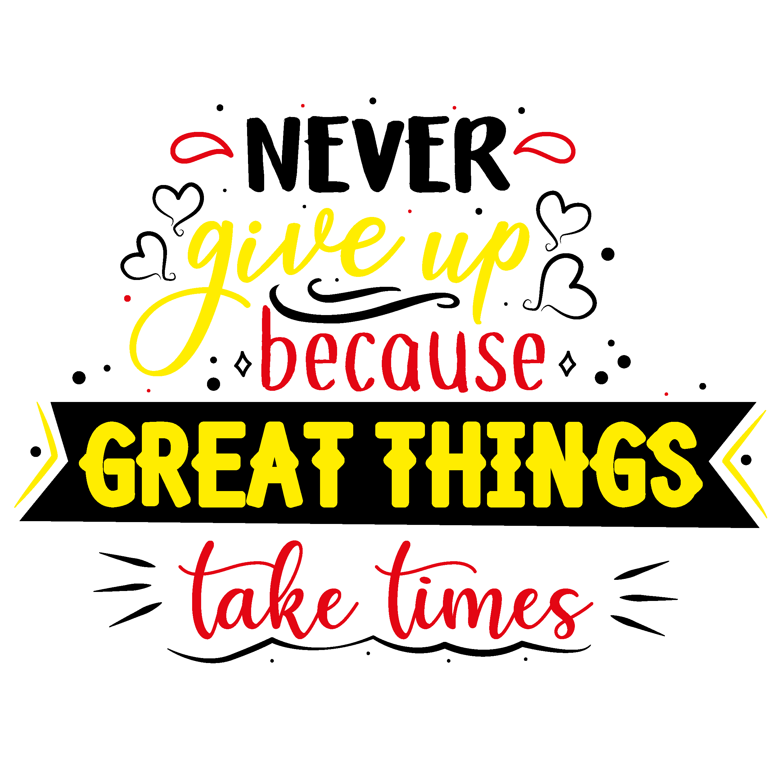 Great things take time