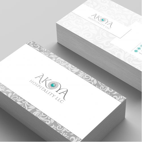 Logo and Visiting Card Design for a hospitality agency