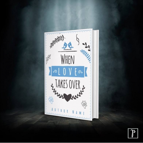 Book cover design - When love takes over thumb