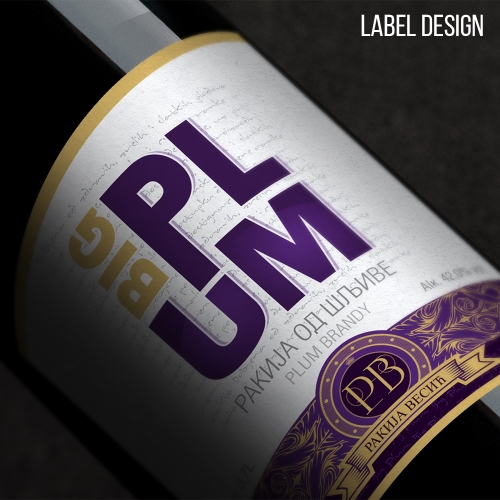Brandy Label