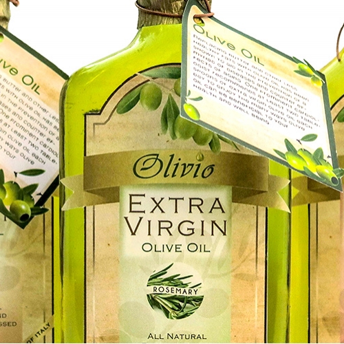 Olivio Oil bottle label thumb