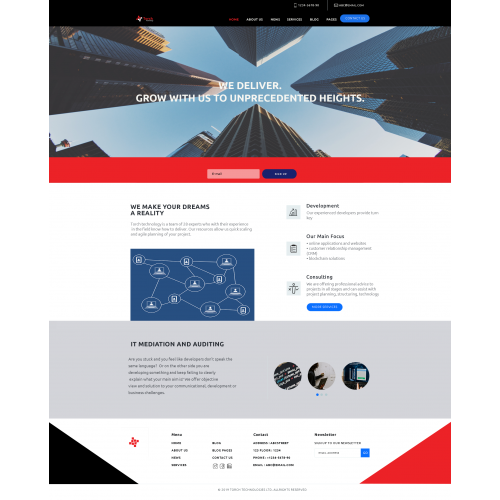 Website Design for Swiss IT