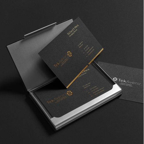 Business card thumb