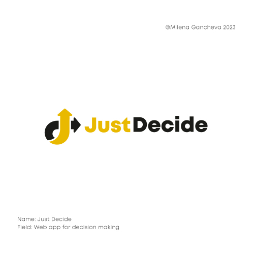 A logo for decision making app