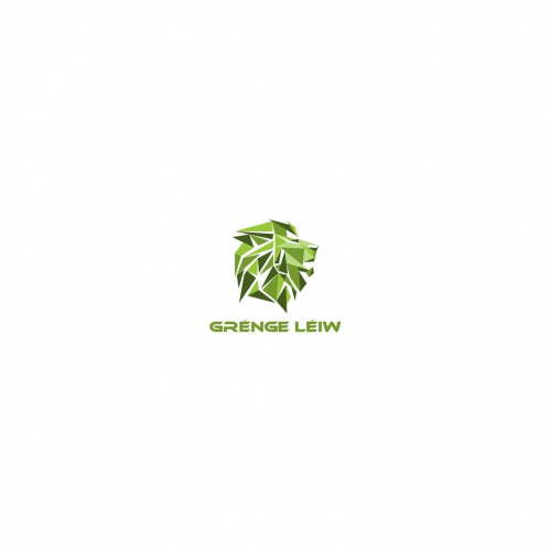 lion geometric logo