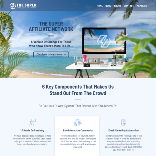 Website design