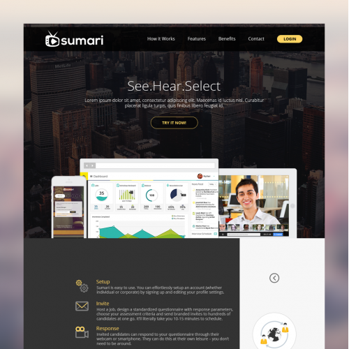 Homepage design thumb