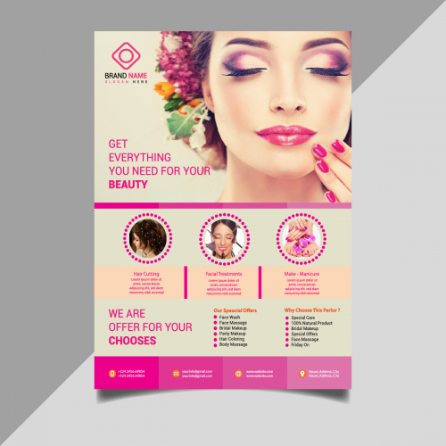 Beauty Flyer Design