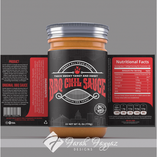 BBQ Sauce Packaging