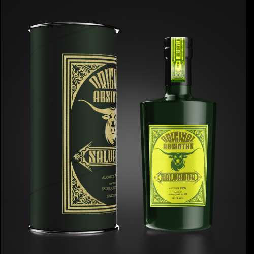 ORIGINAL ABSINTHE SALVADOR | Label Design | Alcohol