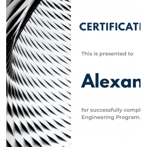 Internship Completion