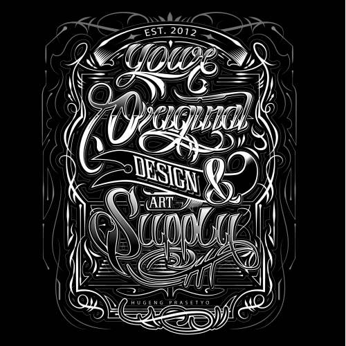 LETTERING SCRIPT WORK thumb
