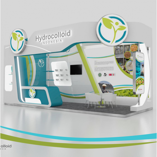 booth design hidrocoloid