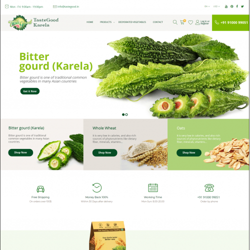 E-commerce Template thumb