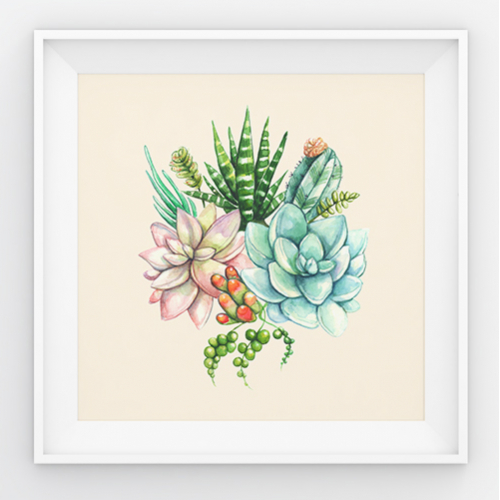 Cactus and Succulent Print thumb