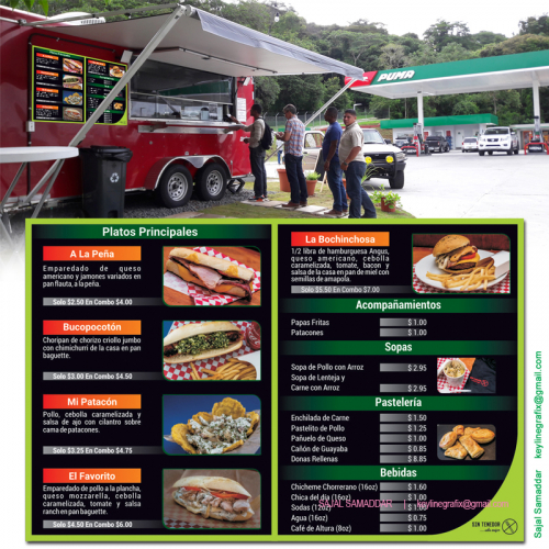Menu_Sin Tenedor food truck