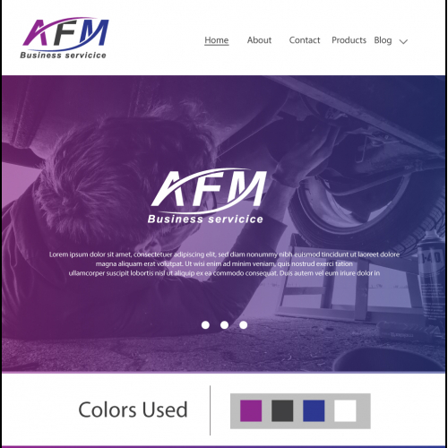 AFM Initial Logo Design
