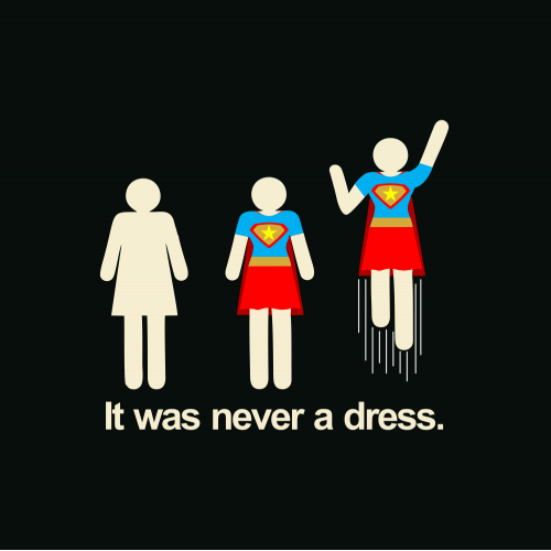 never a dress