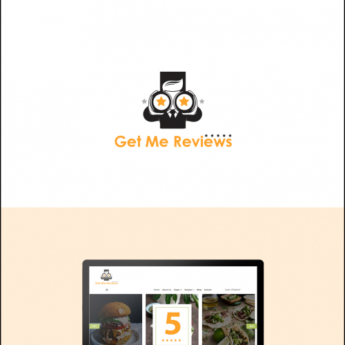 Get Me Review Logo design