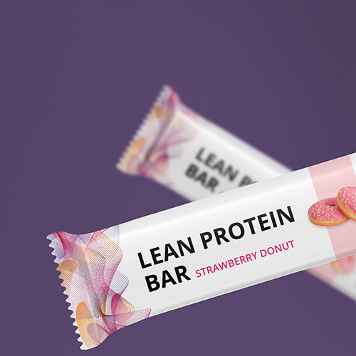 Packaging for Women´s protein bar.