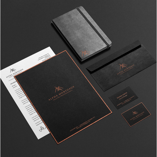 Stationery for Mortgage Company