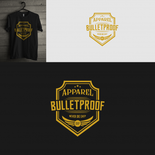 bulletproof logo design thumb