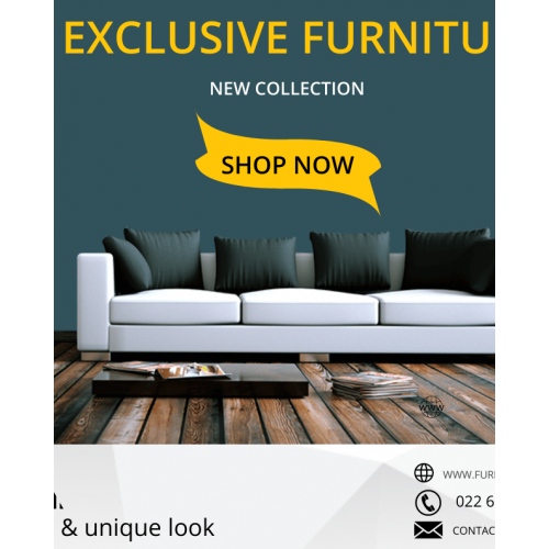 furniture sale flyer