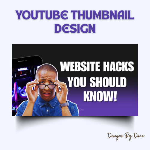A YouTube Thumbnail Design