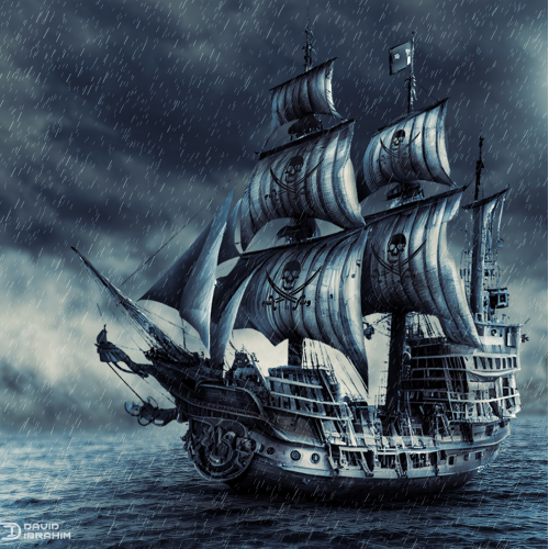 The Ghost Ship of the High Seas