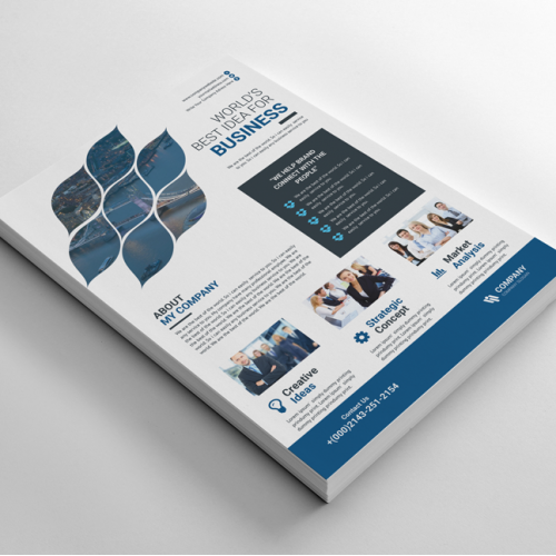 Corporate business flyer