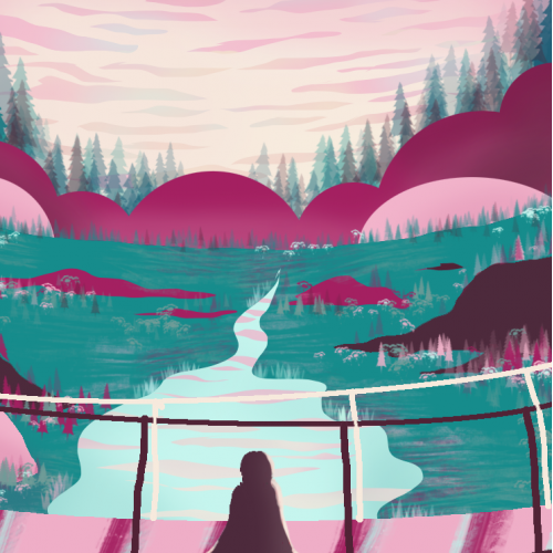 Cotton candy skies