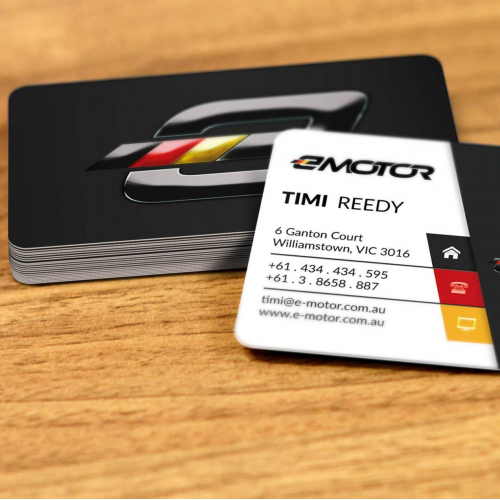 Bussines Card Design - Emotor