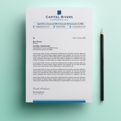 Unique Letterhead